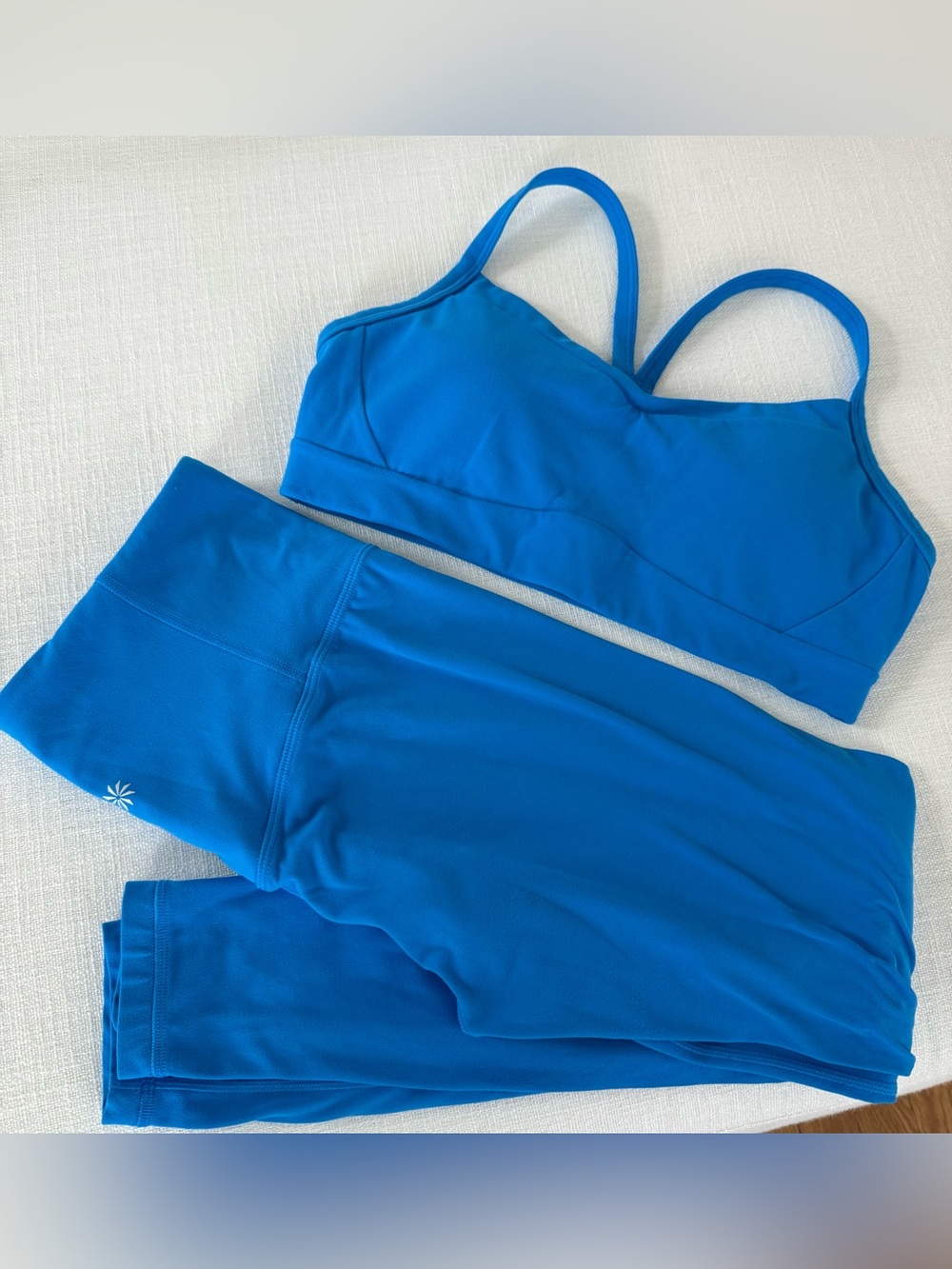 Athleta Vital Bra A-C & Elation Ultra High Rise Legging | Ultramarine